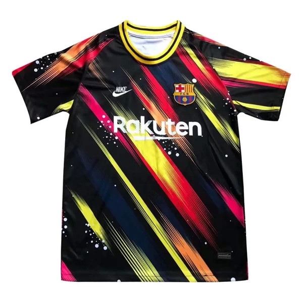Trainingsshirt Barcelona 2020-21 Schwarz Gelb
